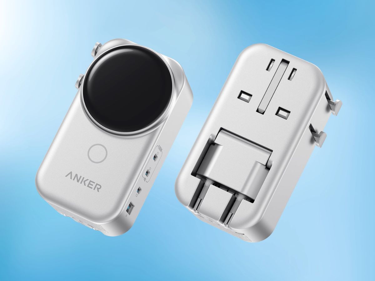 New Anker 4-in-1 Travel Adapter with display appears