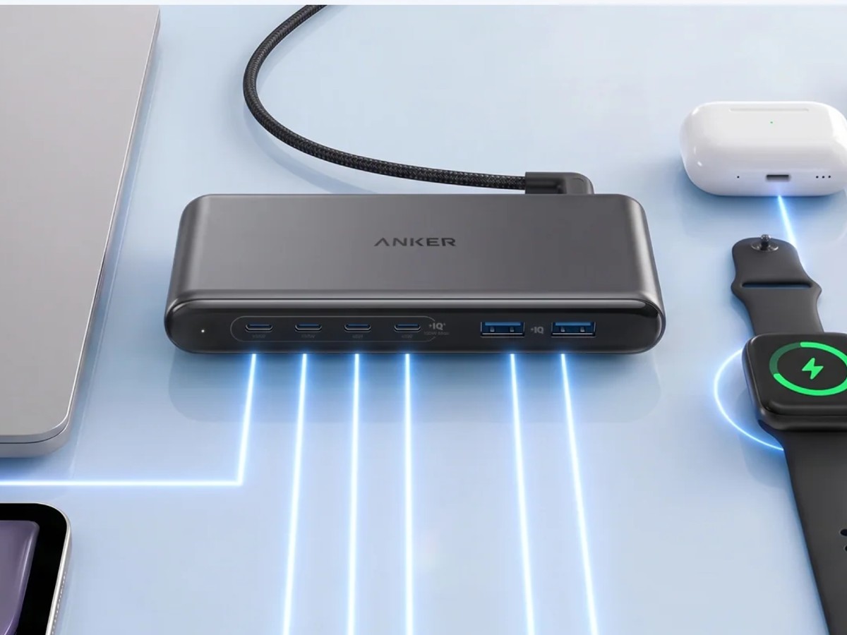 Anker debuts 150W travel charging station with six ports and slim design