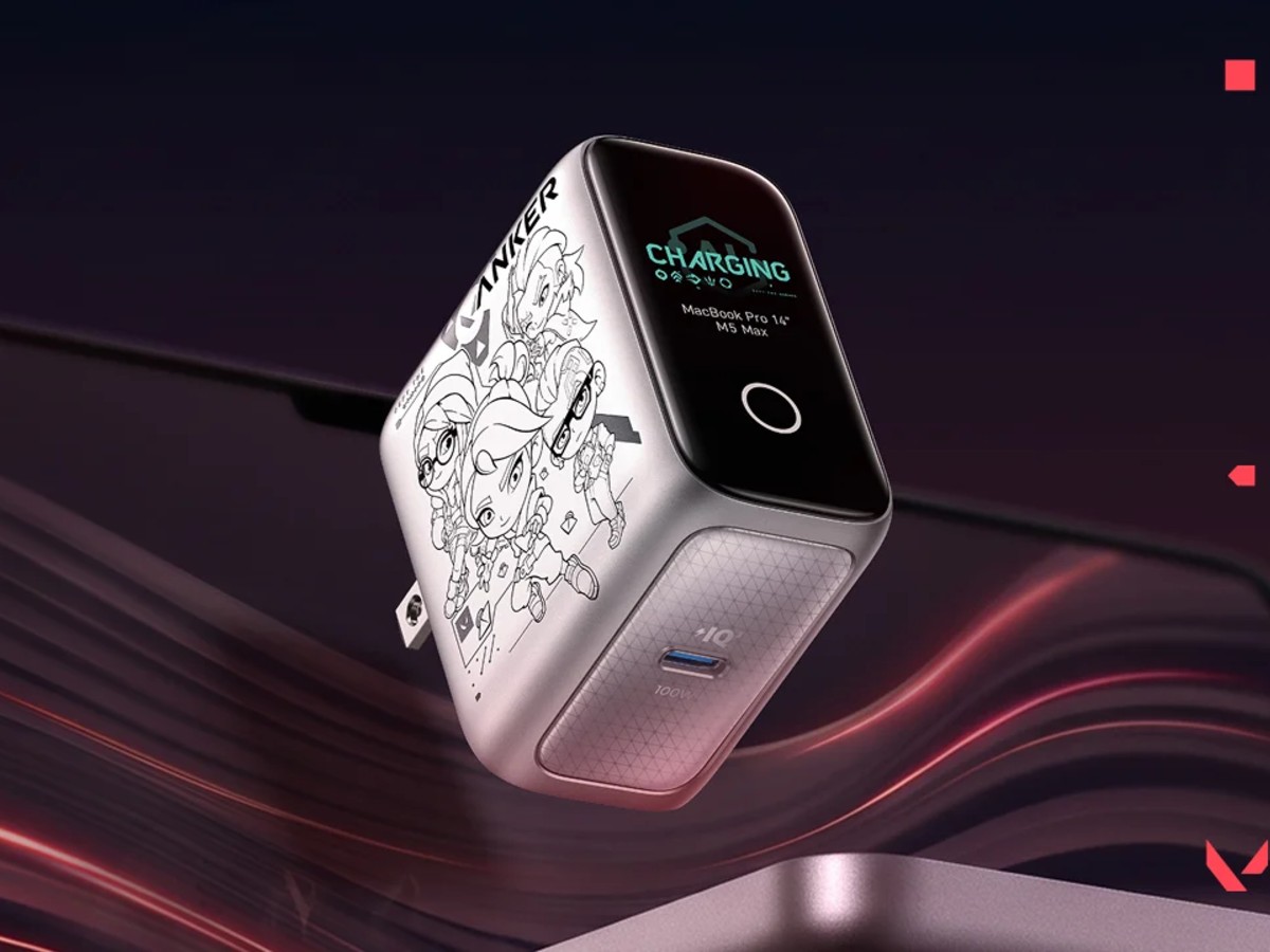 Anker releases new limited edition 100W charger with smart display and added battery health features