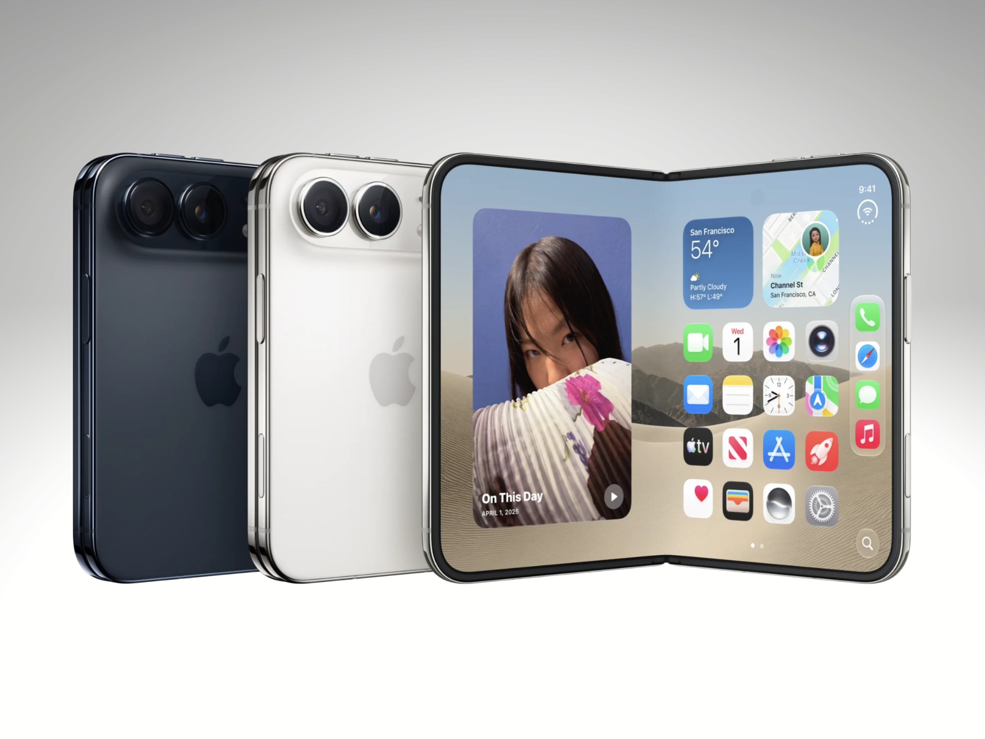 Apple iPhone Duo debuts as company’s first foldable with 7.6-inch display and A20 Pro