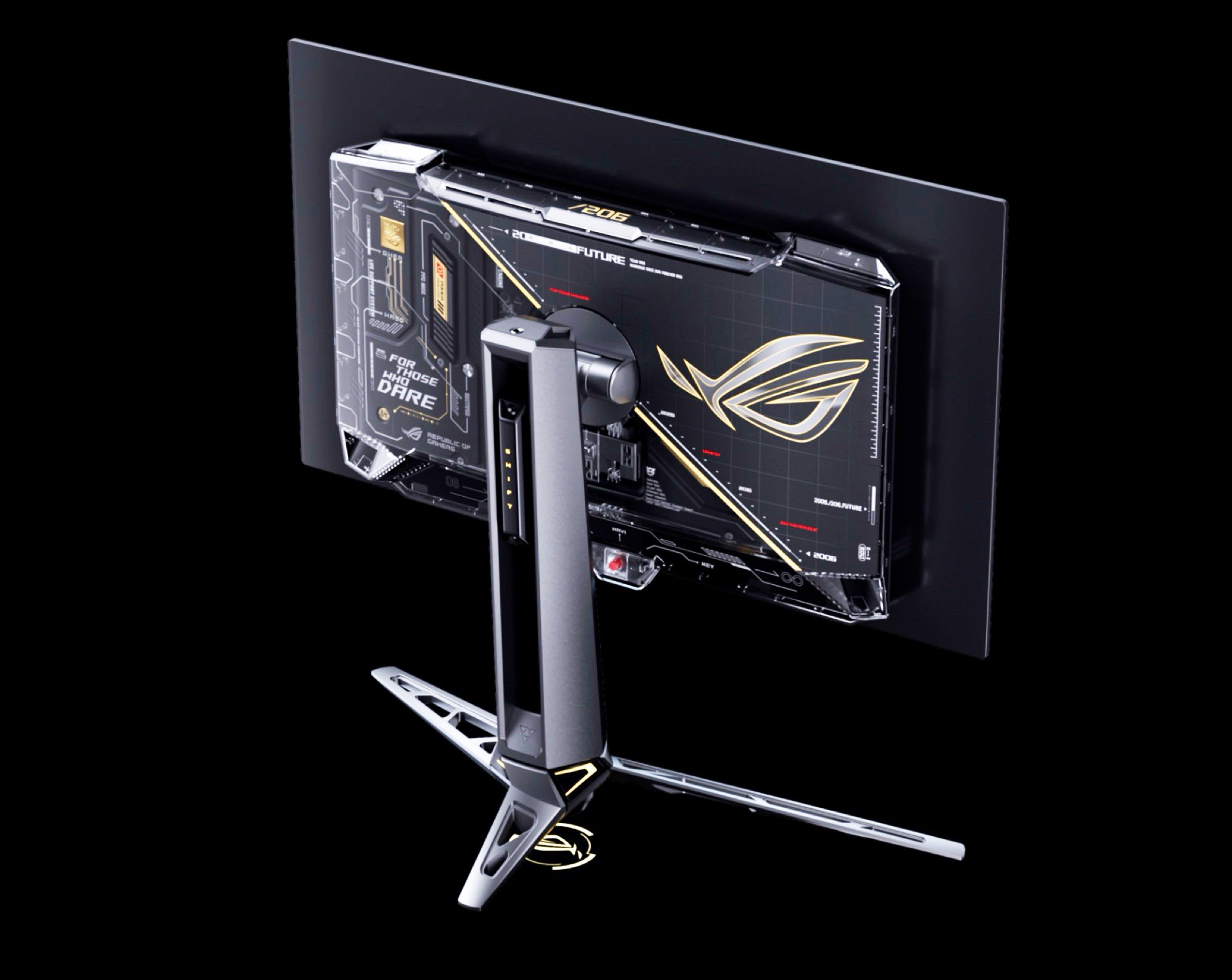 Asus ROG Swift OLED Edition 20 now available with 540 Hz, 1,500 nits, and transparent chassis