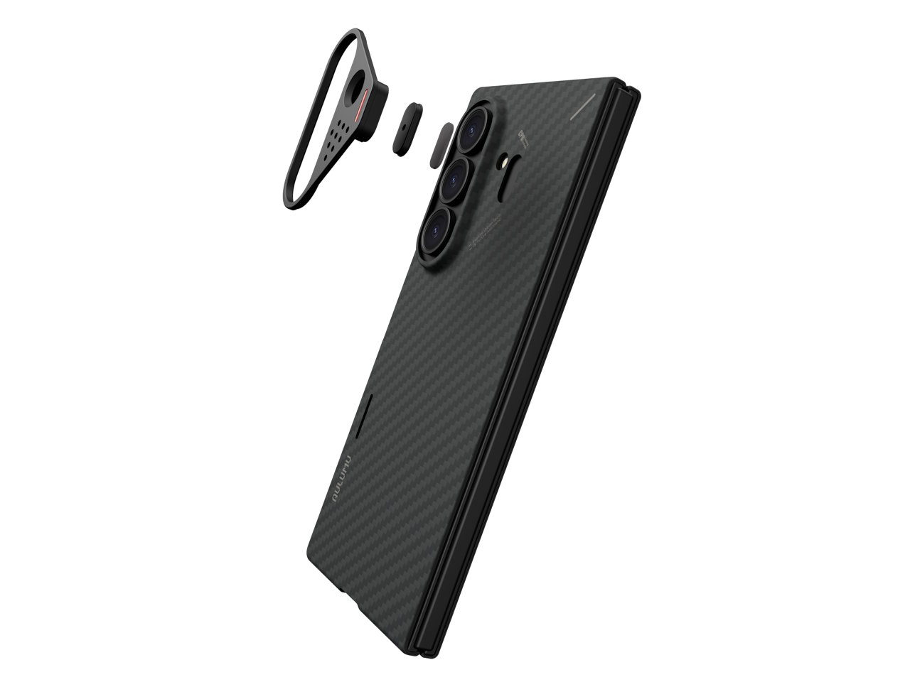 Aulumu releases aramid fiber cases for the Samsung Z Fold8, Z Fold8 Ultra, and S26 Ultra with integrated temperature monitoring