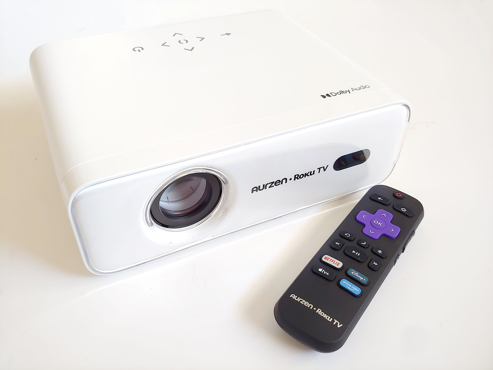 Aurzen Eazze D1R Roku TV Smart projector hands-on: Solid entry-level model