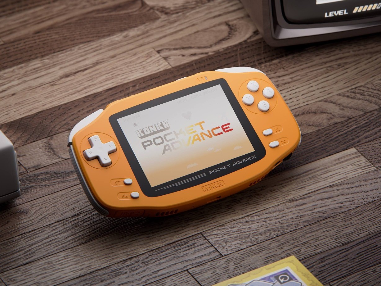 Konkr Pocket Advance: Here's Ayaneo's take on the Game Boy Advance