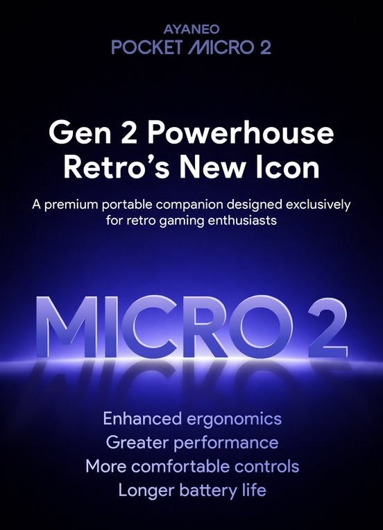 Better battery life and improved ergonomics are among the Pocket Micro 2's features.