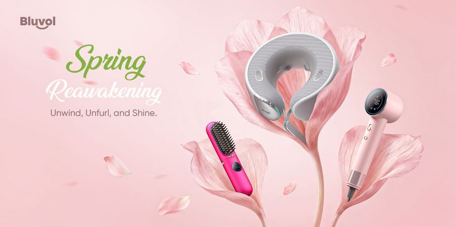 Bluvol Launches April’s New Personal Care Tech Line Aimed at Urban Professionals