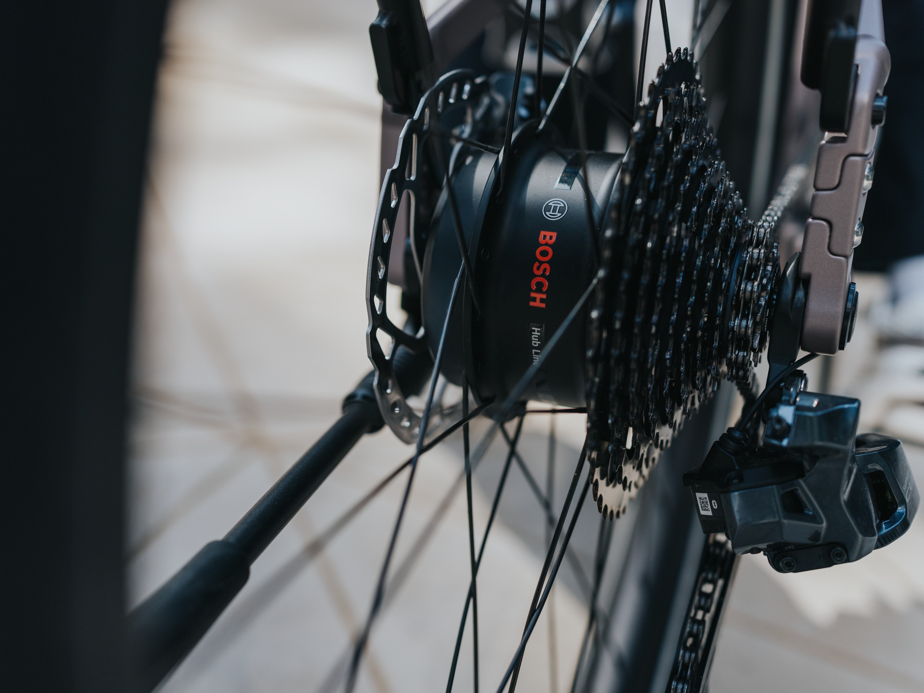 Bosch debuts Hub Drive e-bike system with lightweight motor and 360 Wh battery