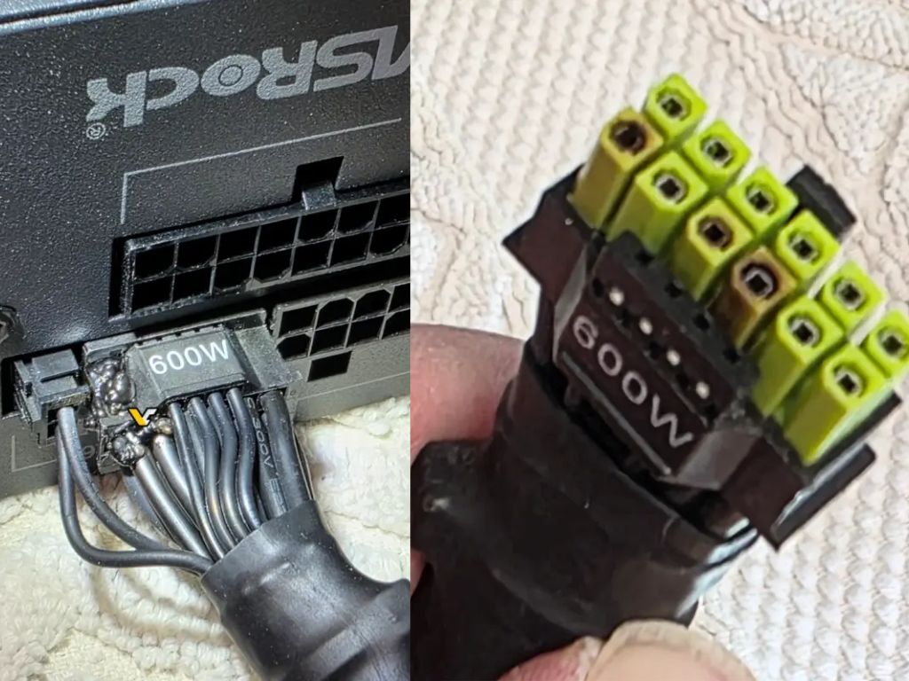 RTX 5090 connector melts despite ASRock tempGuard sensor