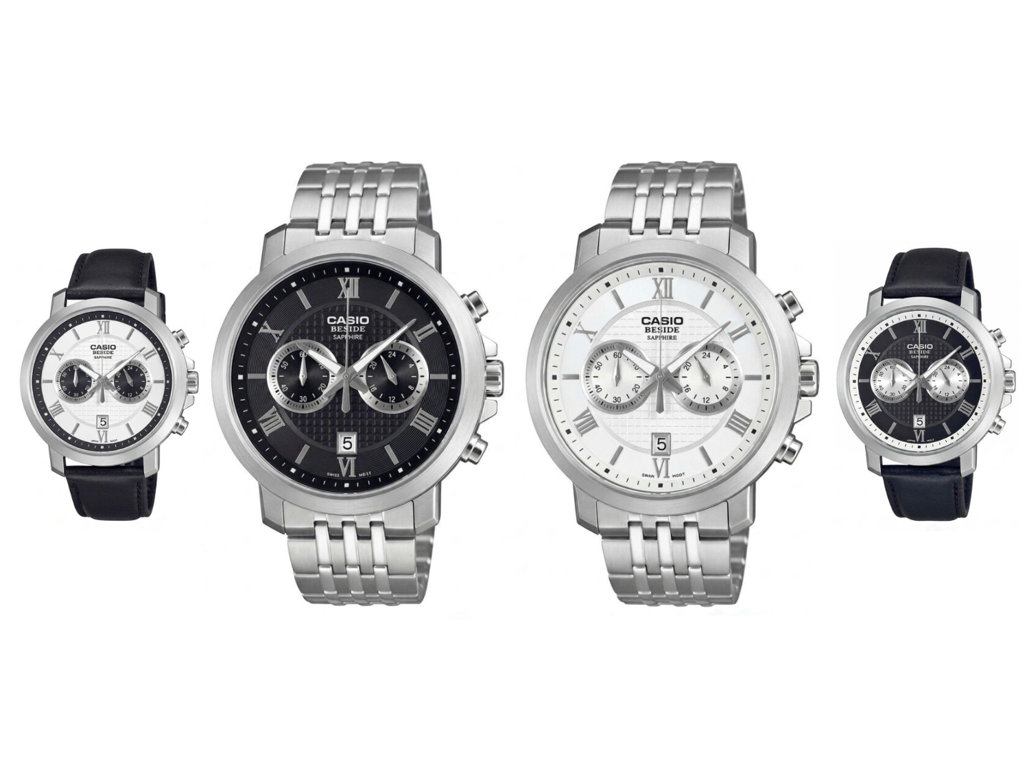Casio's new affordable sapphire-crystal equipped chronographs on their way