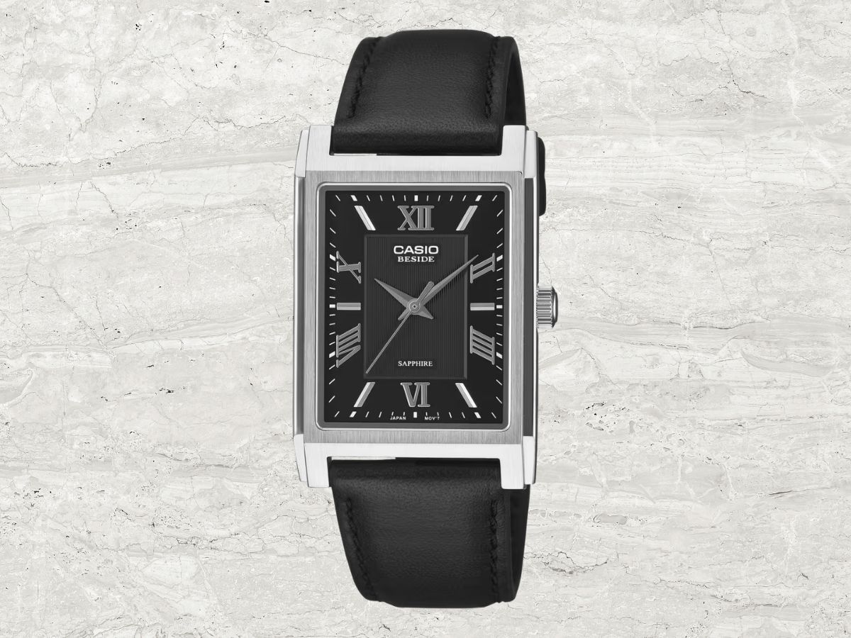 Casio launches new minimalist watches with sapphire crystal