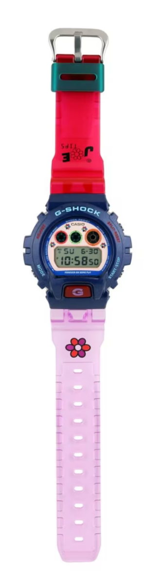 The Casio G-Shock x Jae Tips DW6900JT25-2 watch. (Image source: Casio)