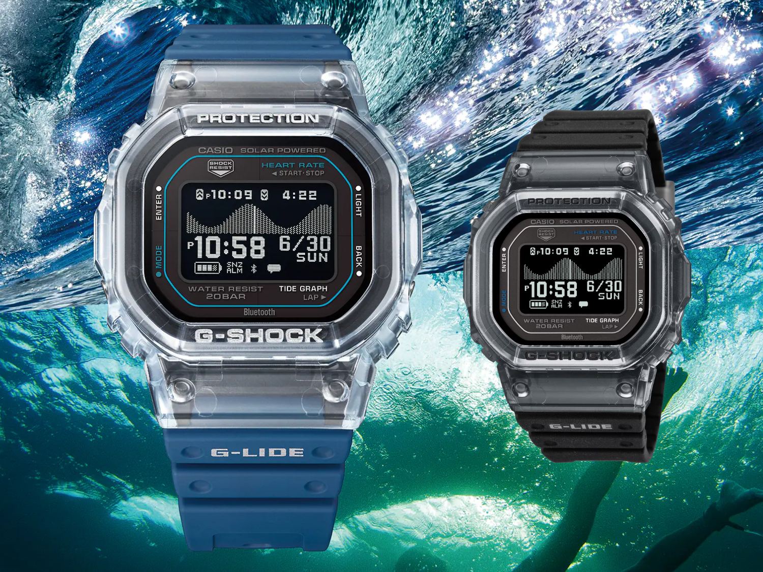 Casio's new GBX-H5600 watches with MIP LCD and optical heart rate monitor launch in the US