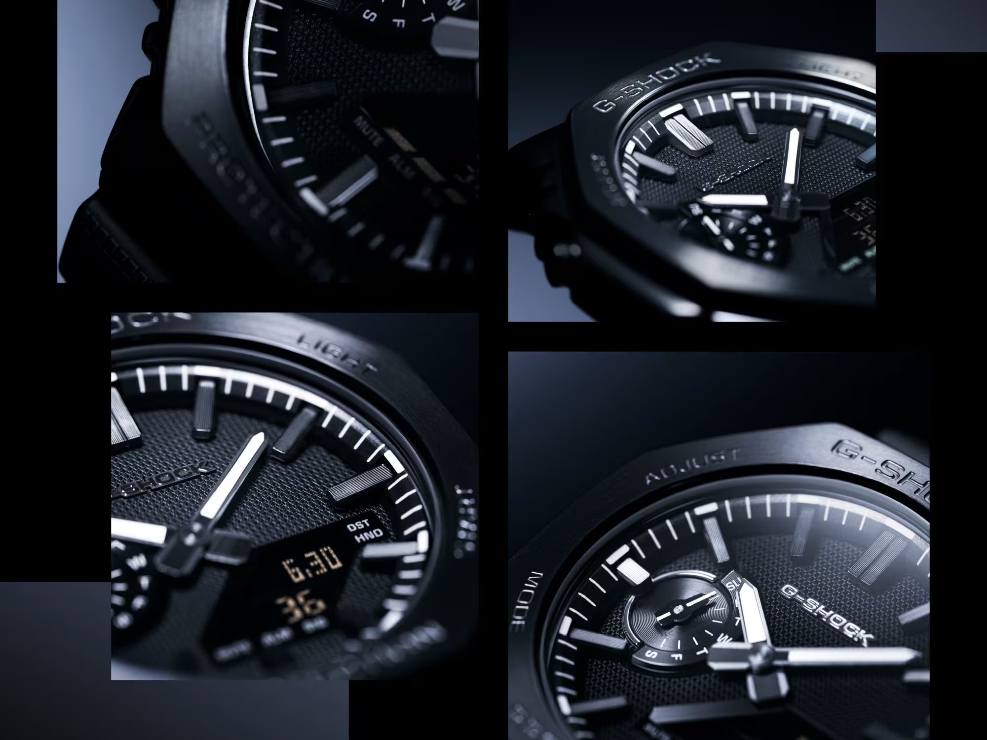 New monochrome Casio G-Shock Luxe Black watches land in the US