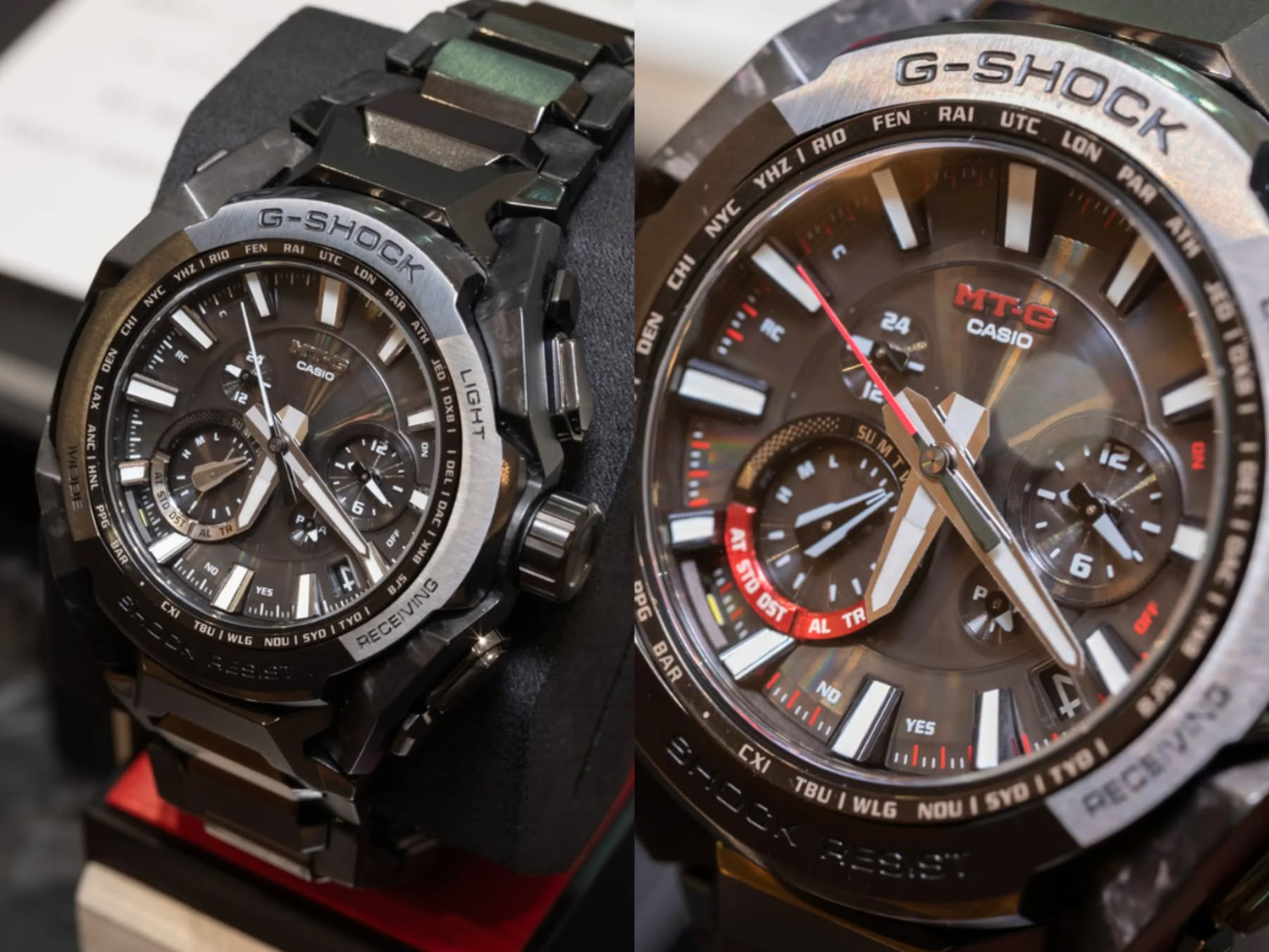 New Casio MTG-B4000 premium carbon-fiber watches shine in first IRL images