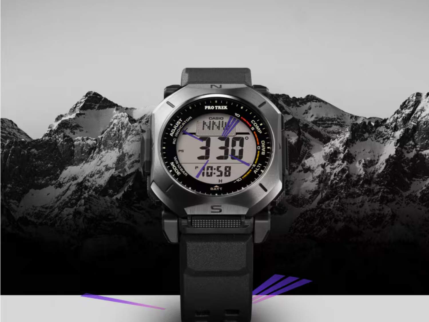 Casio launches two new Pro Trek watches with duplex LCDs and Triple Sensor tech