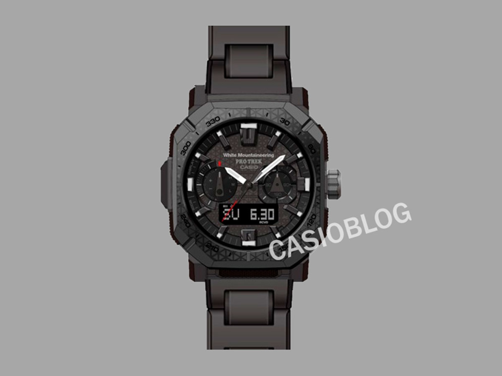New Casio Pro Trek's high-end collab watch revealed ahead of official launch with Triple Sensor tech Casio and White Mountaineering have announced the Pro Trek PRW-B1000WM-1, a high-end $900 outdoor timepiece featuring the company's famed "Triple…