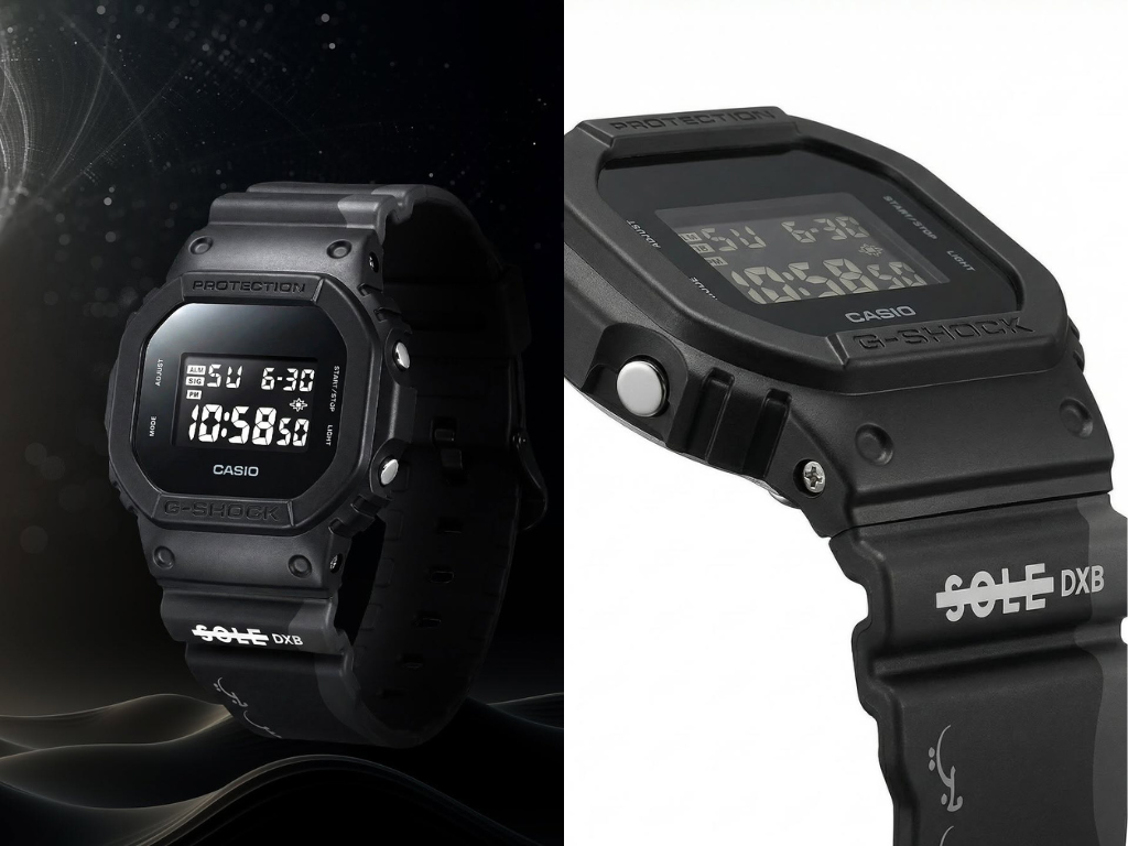 New Casio G-Shock collab watch with matte-black desert-inspired design revealed Casio has launched a new limited-edition G-Shock square in collaboration with Dubai-based Sole DXB. The matte black design draws inspiration from desert landscapes and…