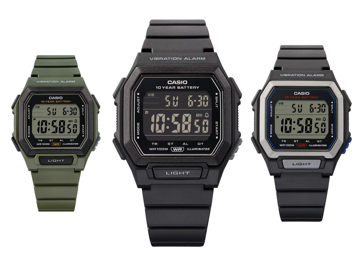 New affordable Casio watches with 10-year battery launch in the US