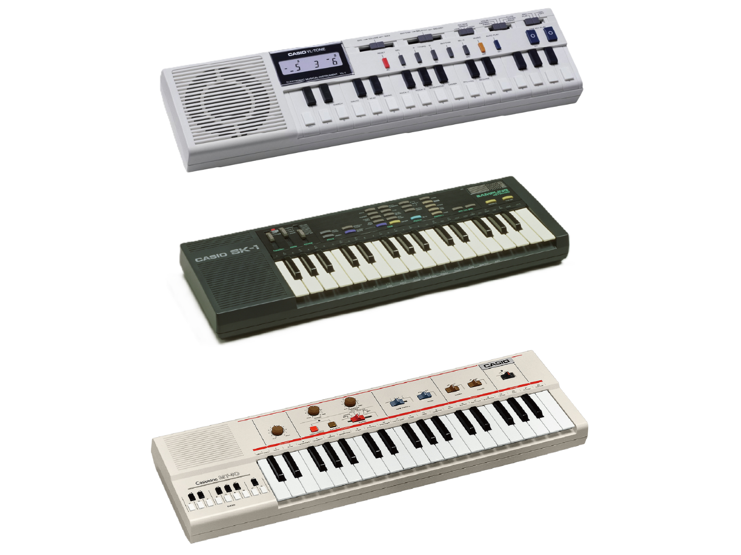 Casio brings VL-1, SK-1 and MT-40 sounds back as official digital packs