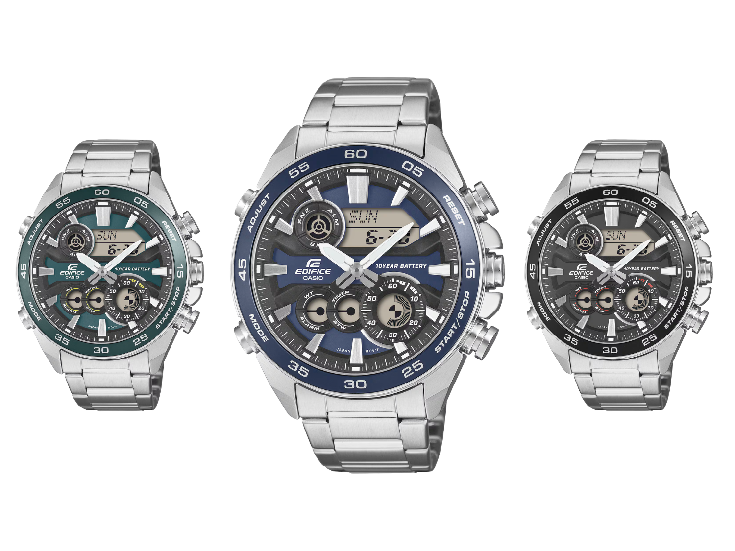 New Casio Edifice ana-digital watches launch with 10-year battery