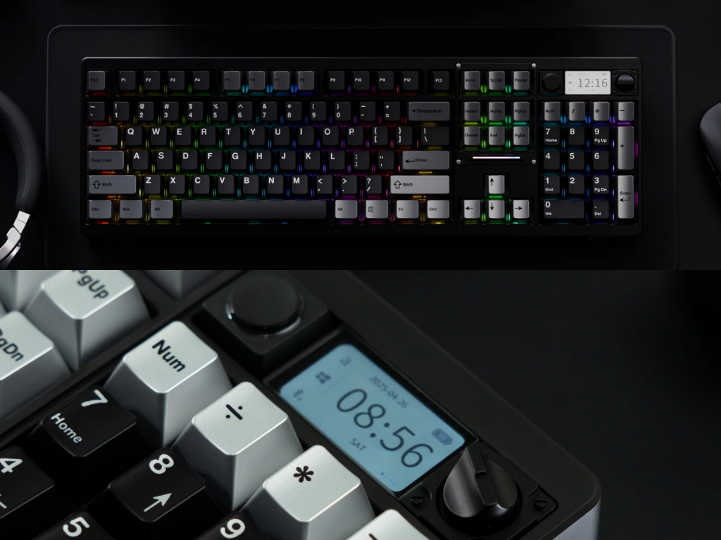 Chilkey ND104 mechanical keyboard heads to Kickstarter on October 15 with unique storage compartment and display Chilkey’s ND104 mechanical keyboard launches on Kickstarter October 15 with six colors, ISO layout option, tri-mode wireless, and early…