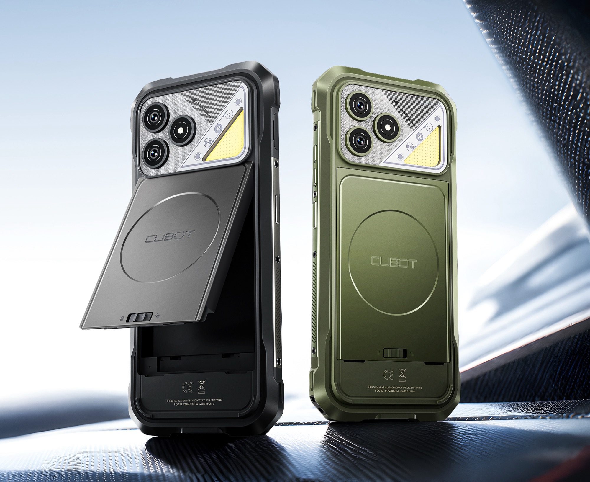 Waterproof KingKong Dura allows battery swaps without removing the back cover