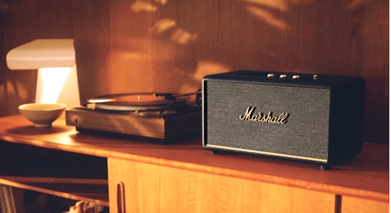 Marshall Stanmore III speaker with turntable connectivity and brass knobs drops to lowest price on Amazon