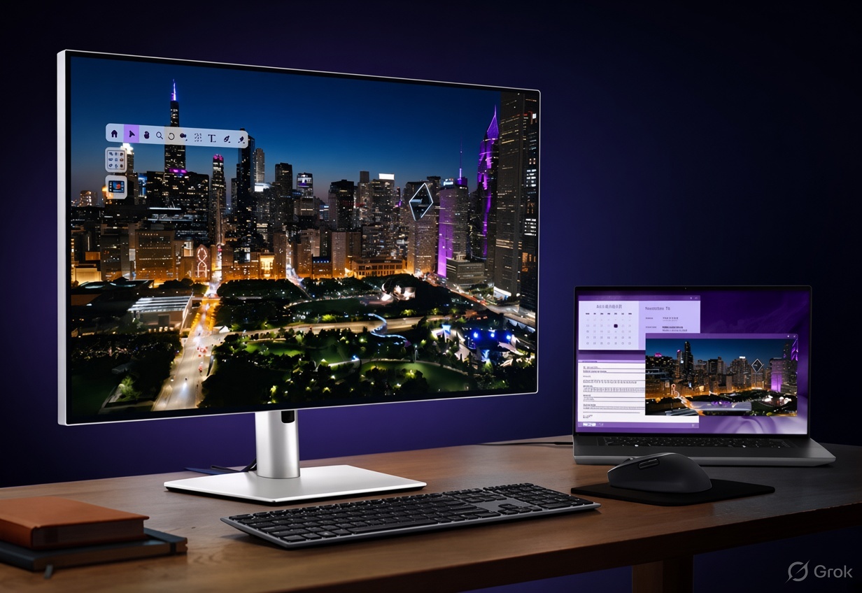 Dell releases new 4K monitor with 120 Hz IPS Black display and ambient light sensor