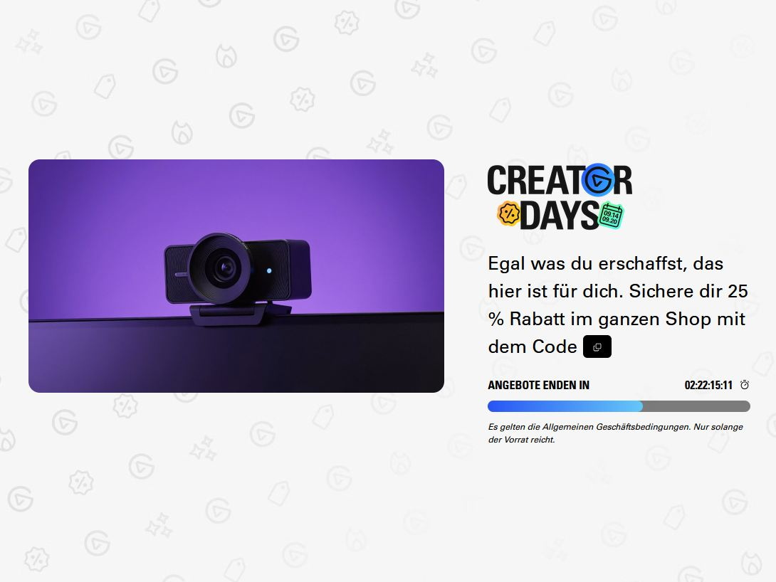 25% off all Elgato products — webcams, teleprompters, microphones, capture cards, Key Light and more