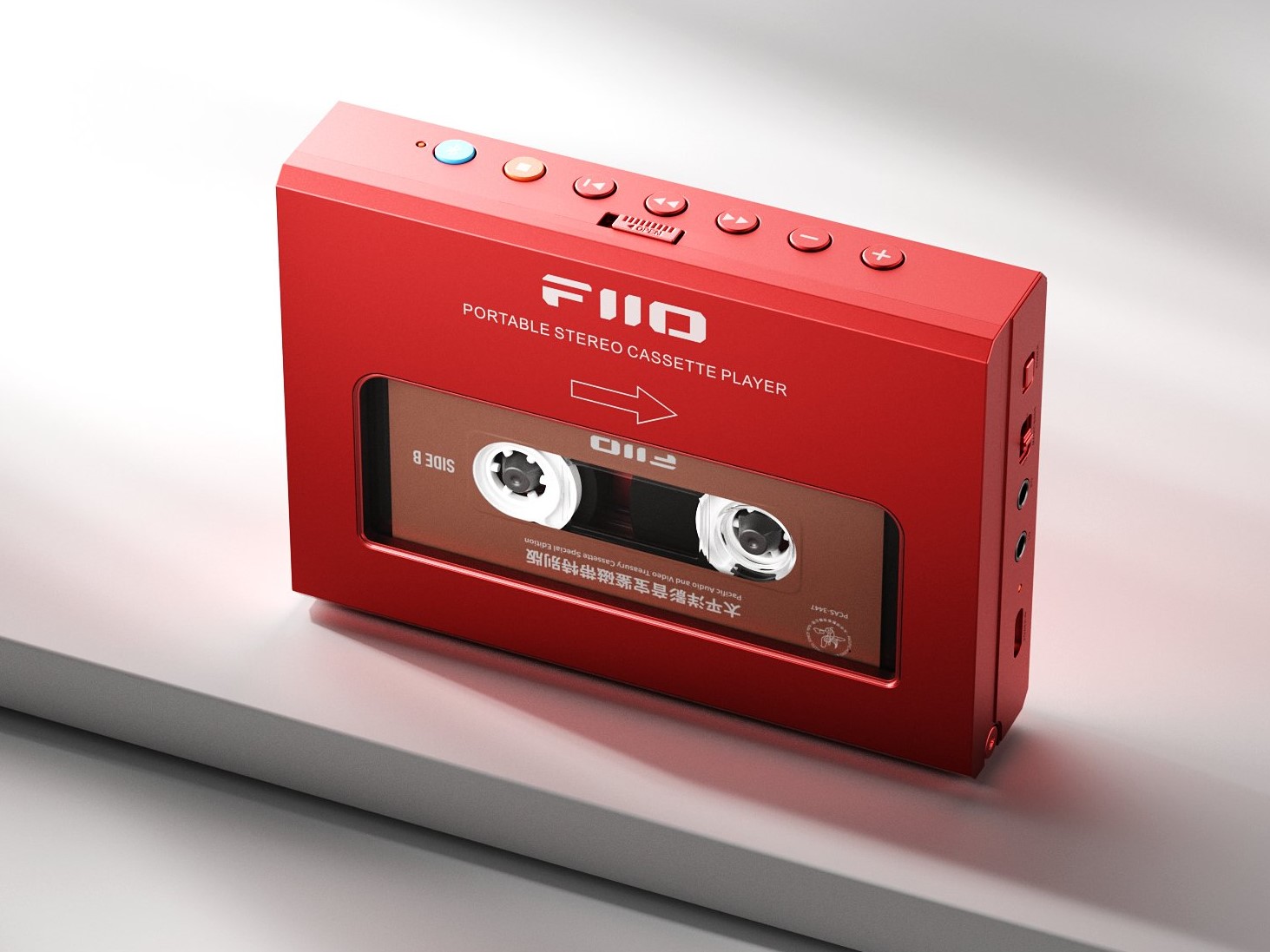 Fiio's upcoming cassette player is colorful and has Bluetooth support