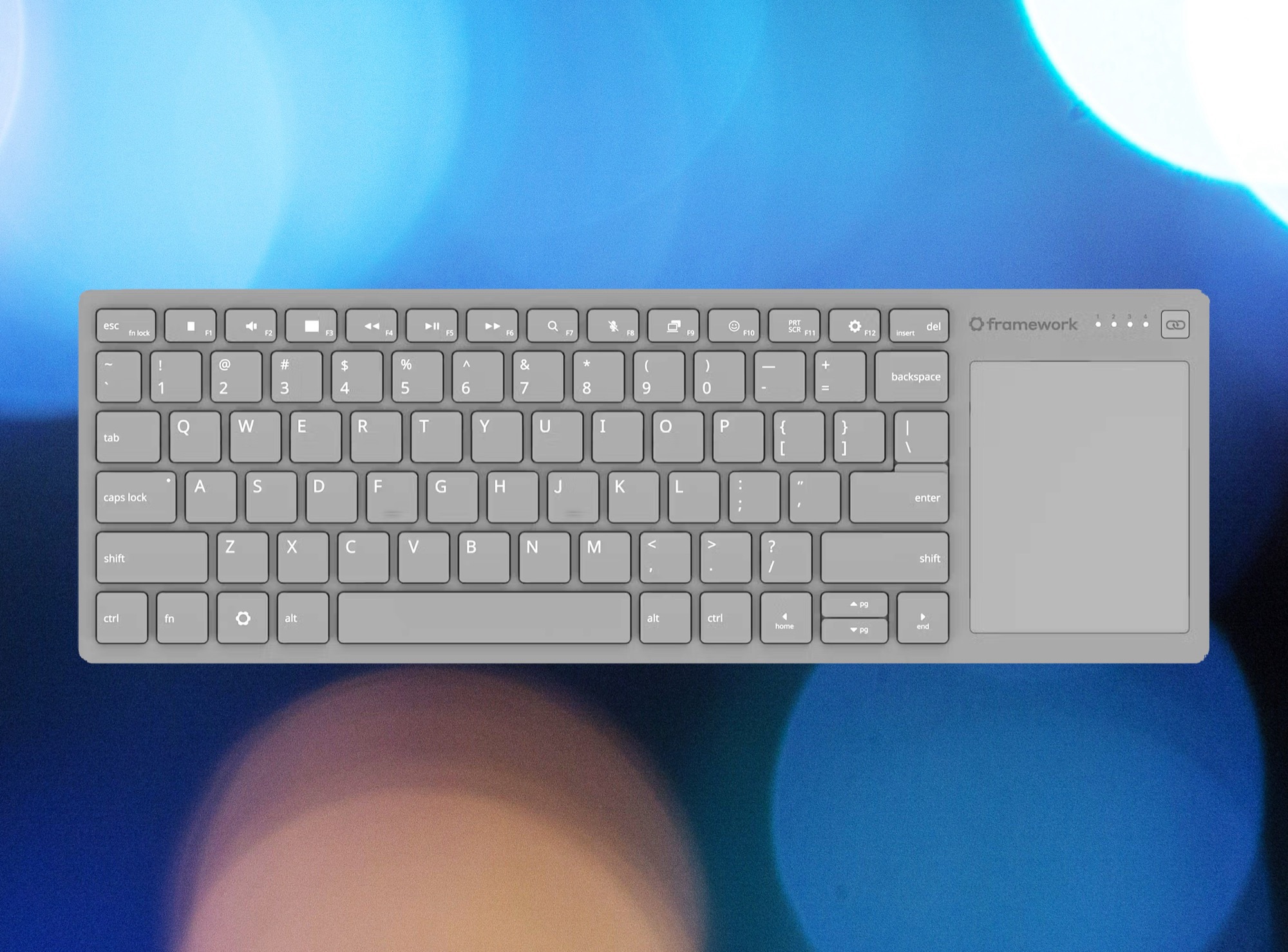 Framework wants to surpass Logitech K400 with better trackpad