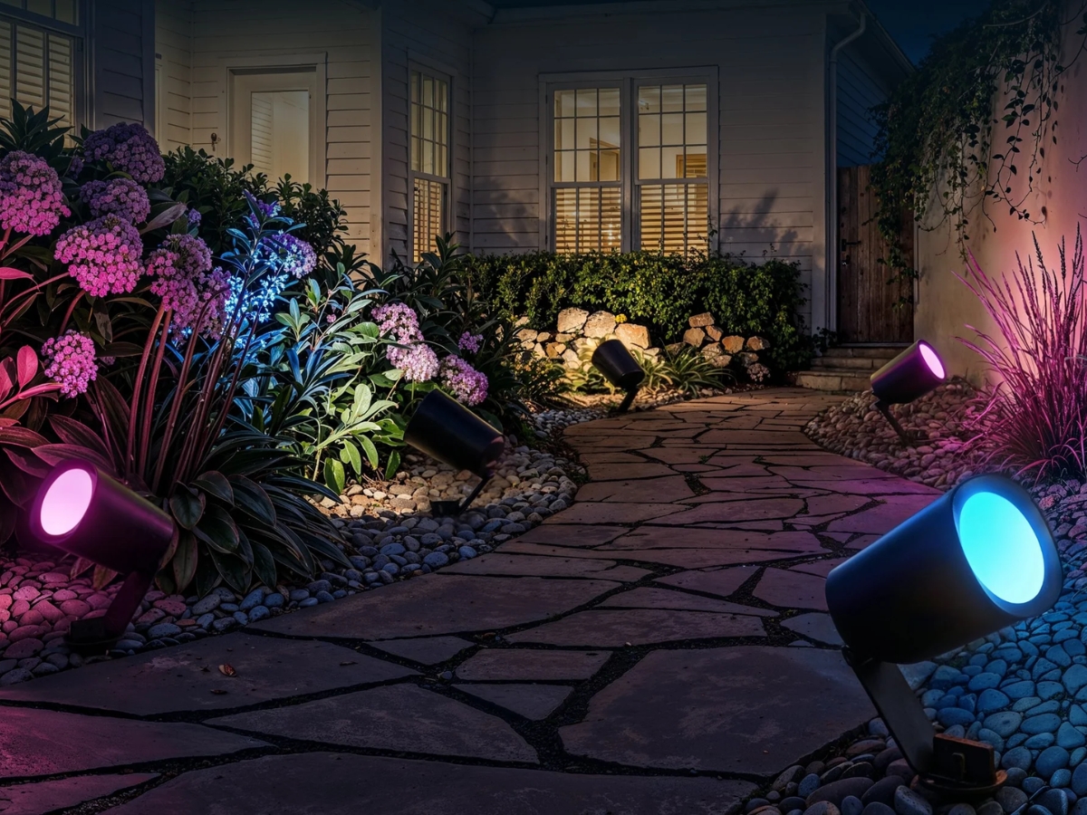 Govee releases new cheaper outdoor spotlights with Matter