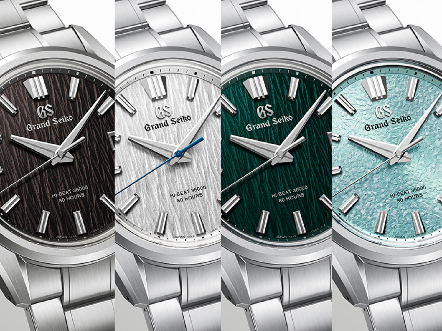 Grand Seiko launches four new Hi-beat Evolution 9 watches with 9SA5 caliber