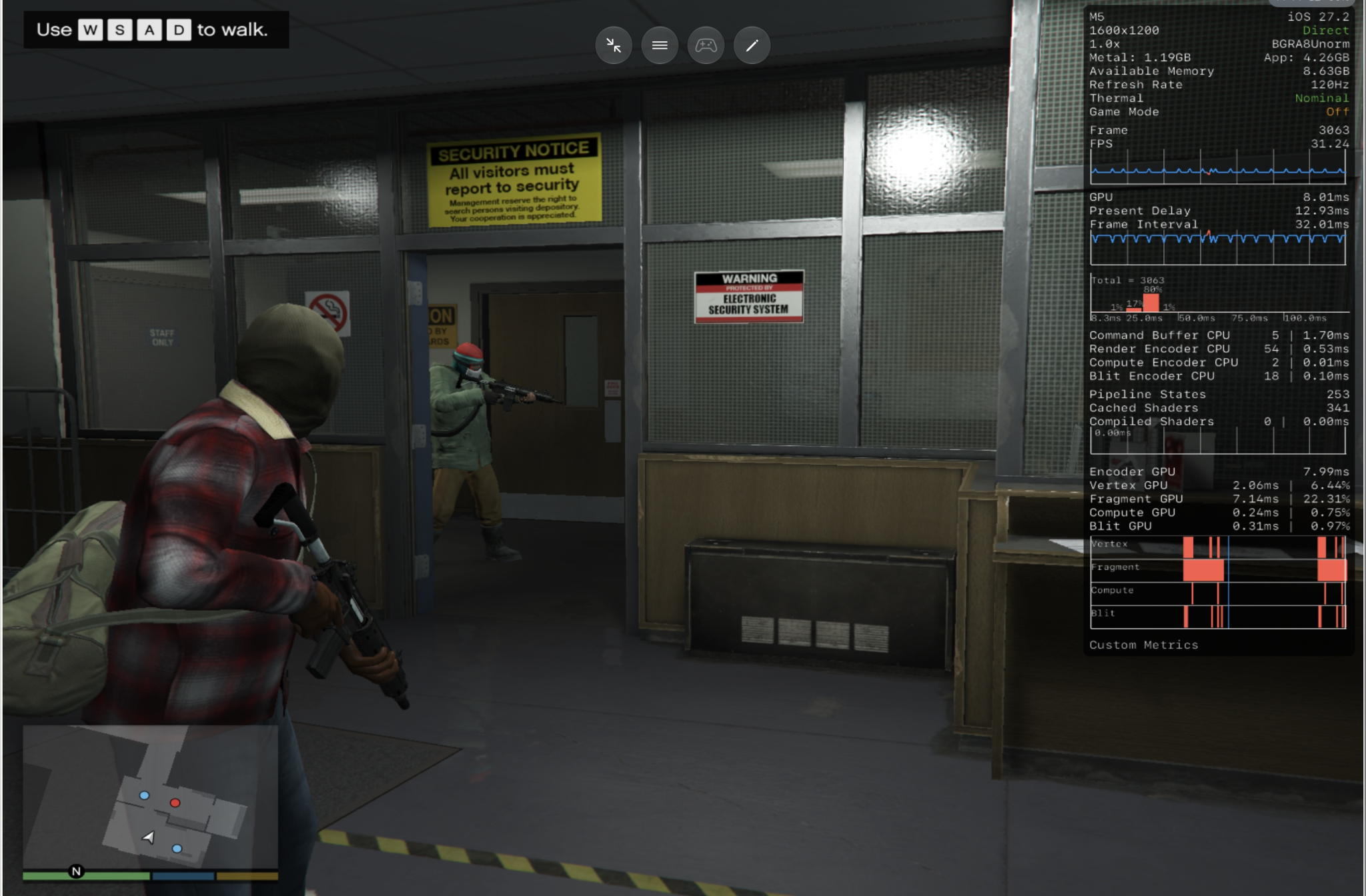 Developer shows off Red Dead Redemption 2, GTA V, Fallout 4, and other AAA PC games running natively on iPhone 18 Pro