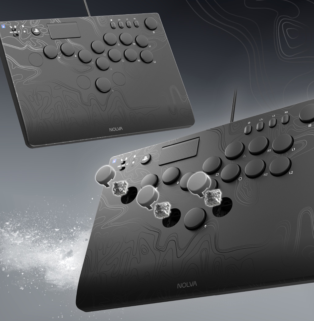 その他 HORI NOLVA for Windows pc Amazon.co.jp: NOLVA Mechanical All-Button Arcade Controller