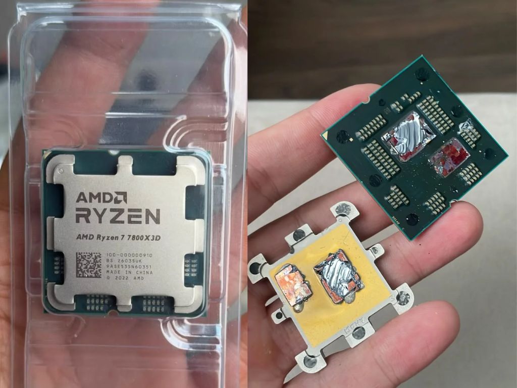 Ryzen 7 7800X3D reportedly swells and kicks the bucket after 3 months despite running an up-to-date BIOS