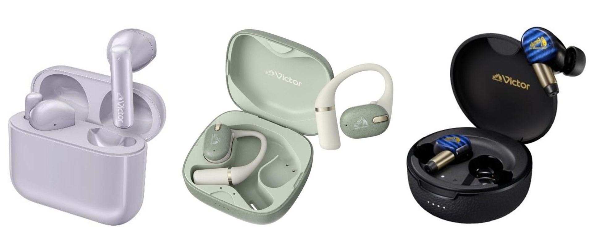 JVC Kenwood launches three new wireless earbuds in Japan covering budget, mid‑range, and premium segments