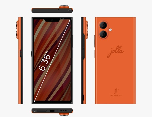 The Jolla Phone will have a privacy switch on the left side. (Image source: Jolla)