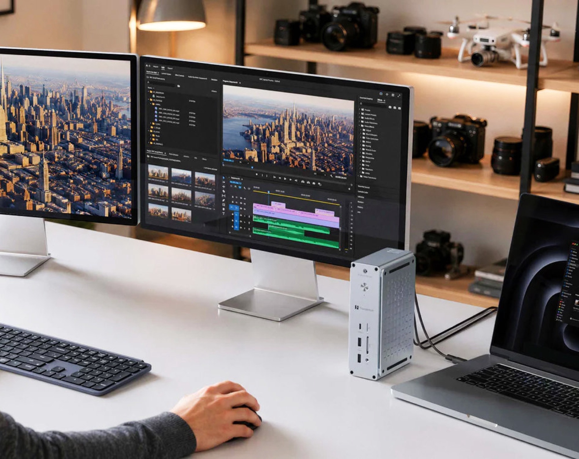 First Keychron dock launches with three Thunderbolt 5 ports and 140W power delivery