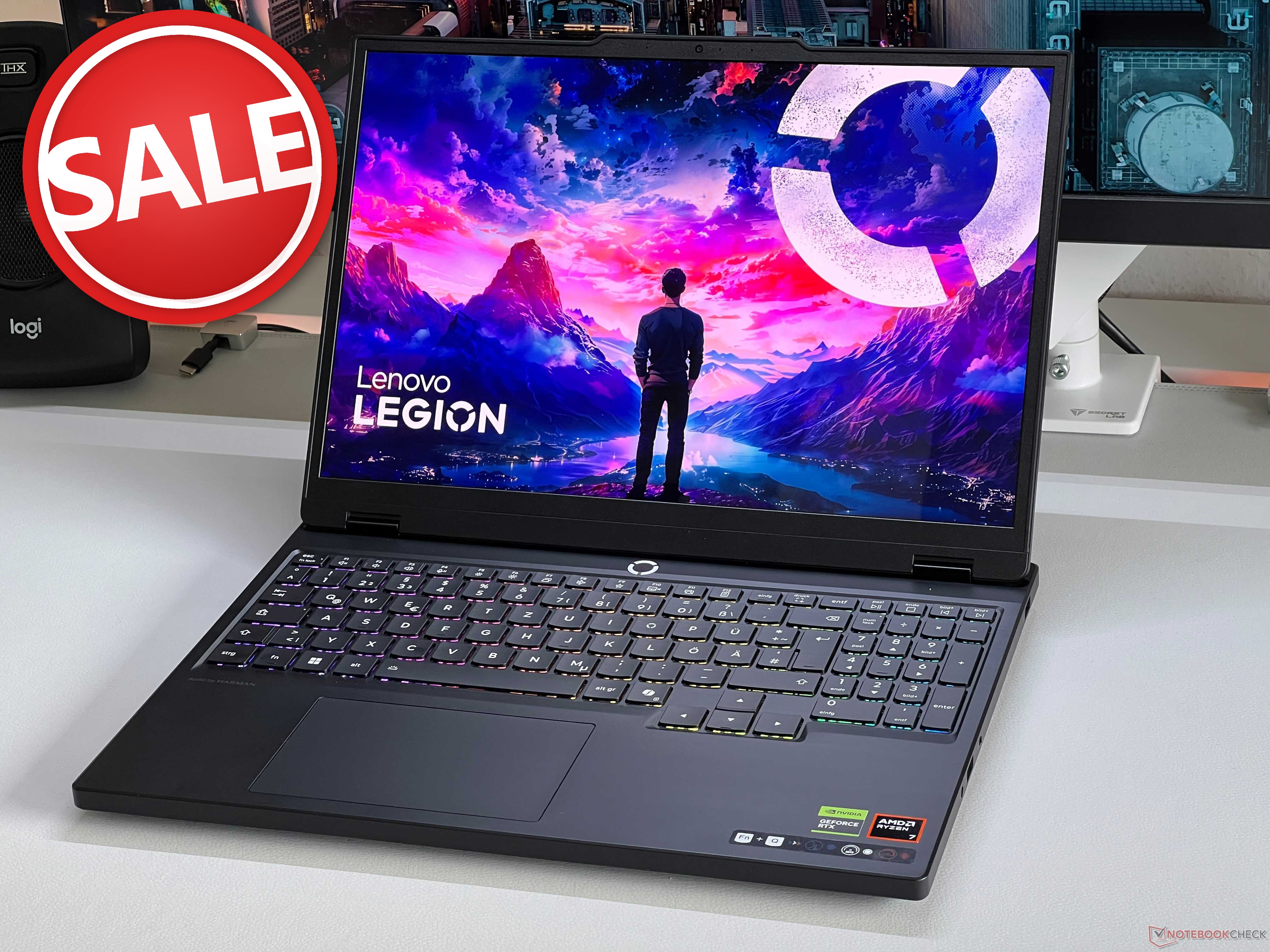 Lenovo Legion 5 OLED gaming laptop with RTX 5070, 32 GB RAM is 24% or $500 off