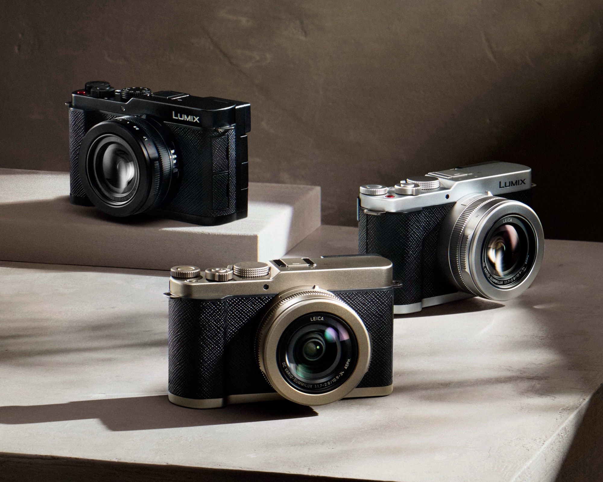 Panasonic Lumix L10 takes on Leica D-Lux 8 with large sensor and OLED viewfinder