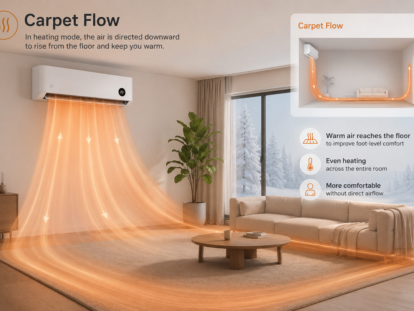 Mijia Air Conditioner GentleAir: Individualized cooling and heating for the smart home