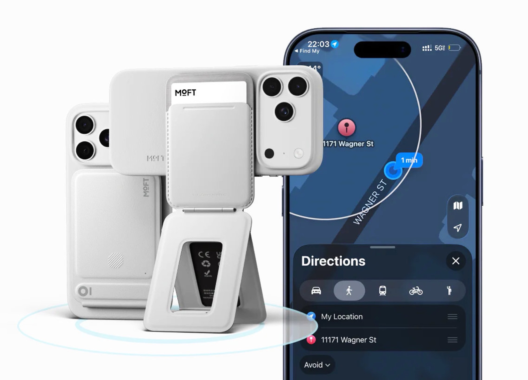 Moft MagSafe Wallet adds camera button and tripod to Apple iPhone