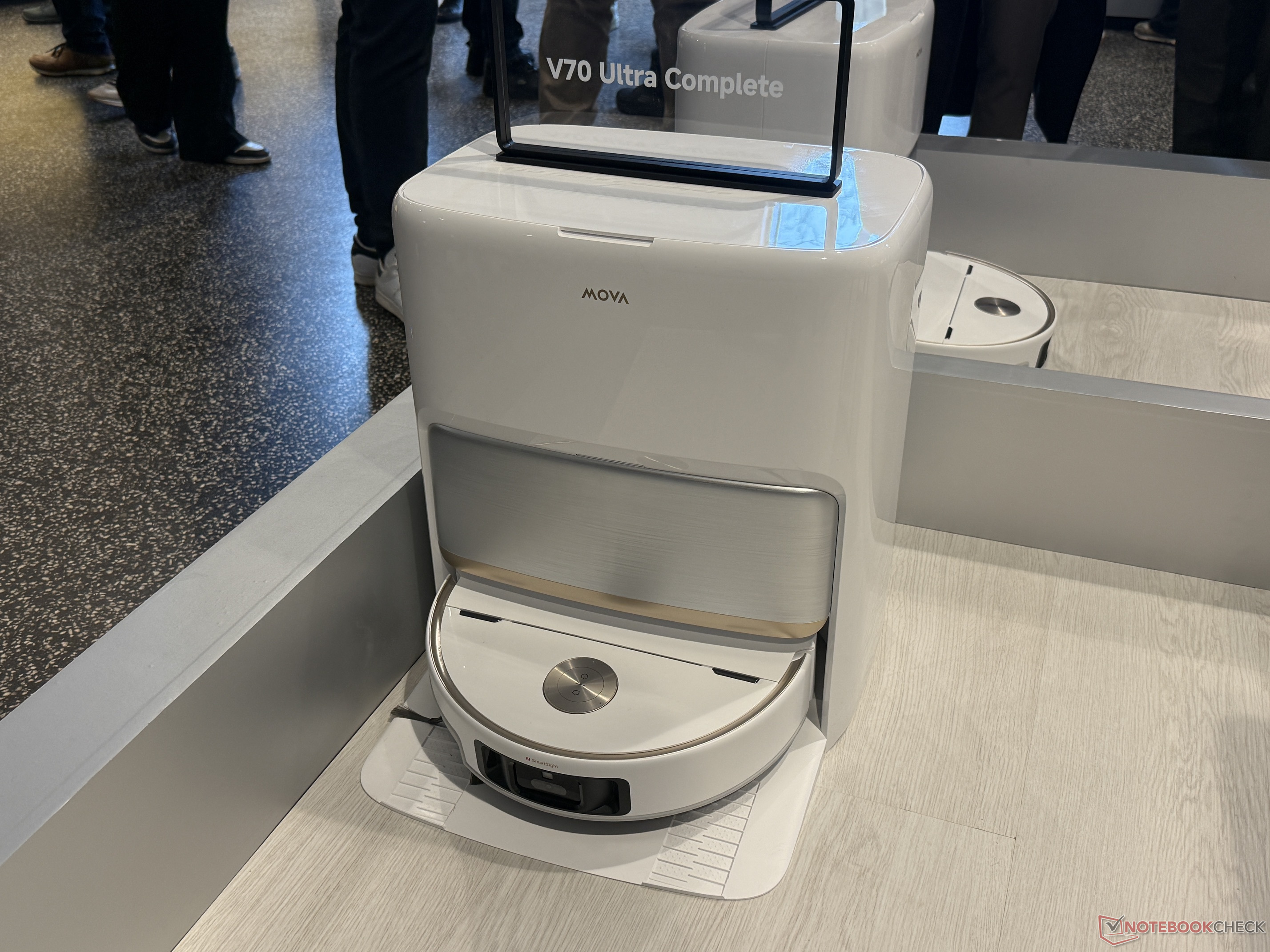 Mova R 16 Setup Extendable arms up to 16 cm: Mova V70 Ultra Complete robot vacuum ...