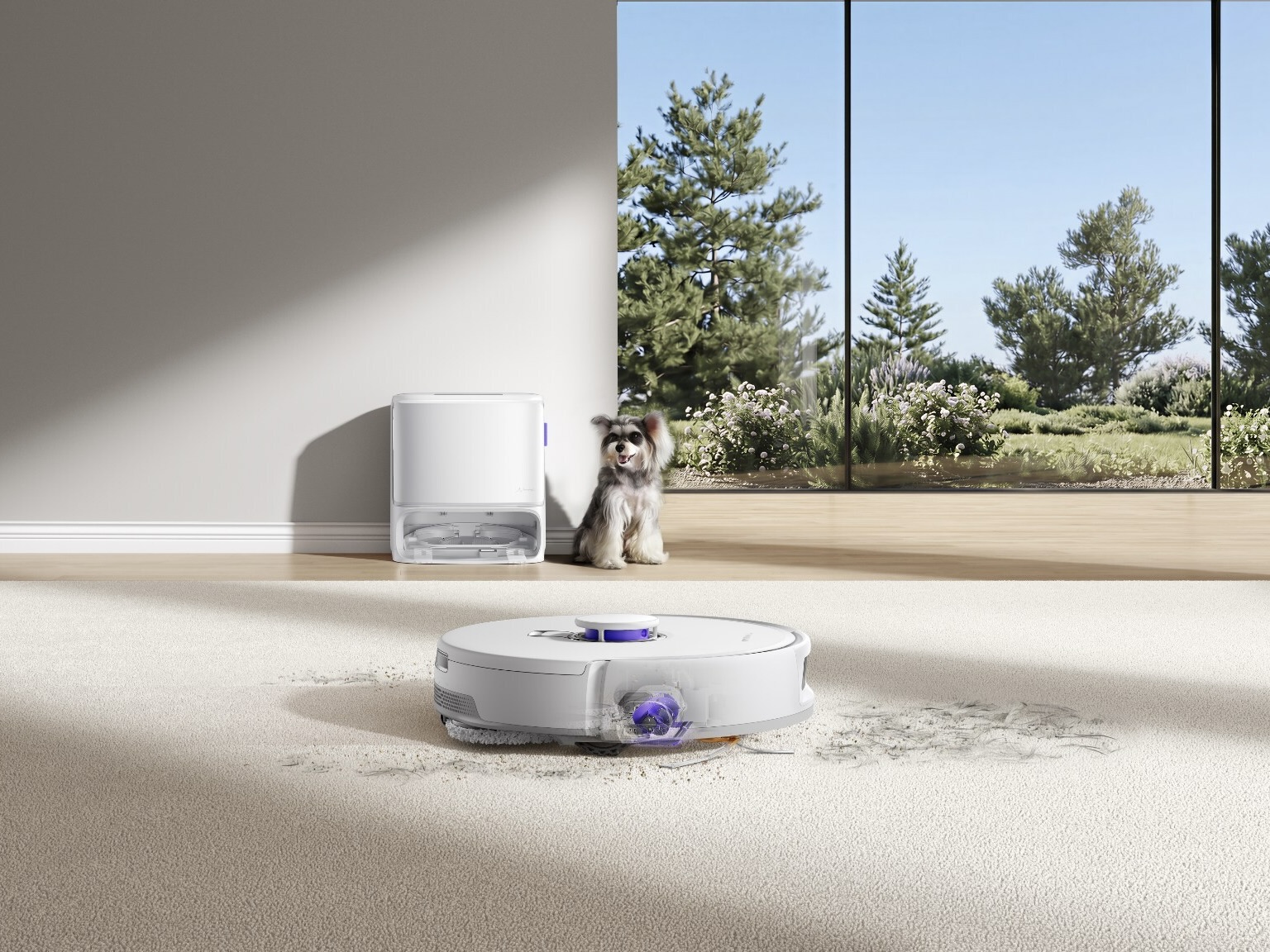 Narwal launches new powerful robot vacuum with roller mop and auto station