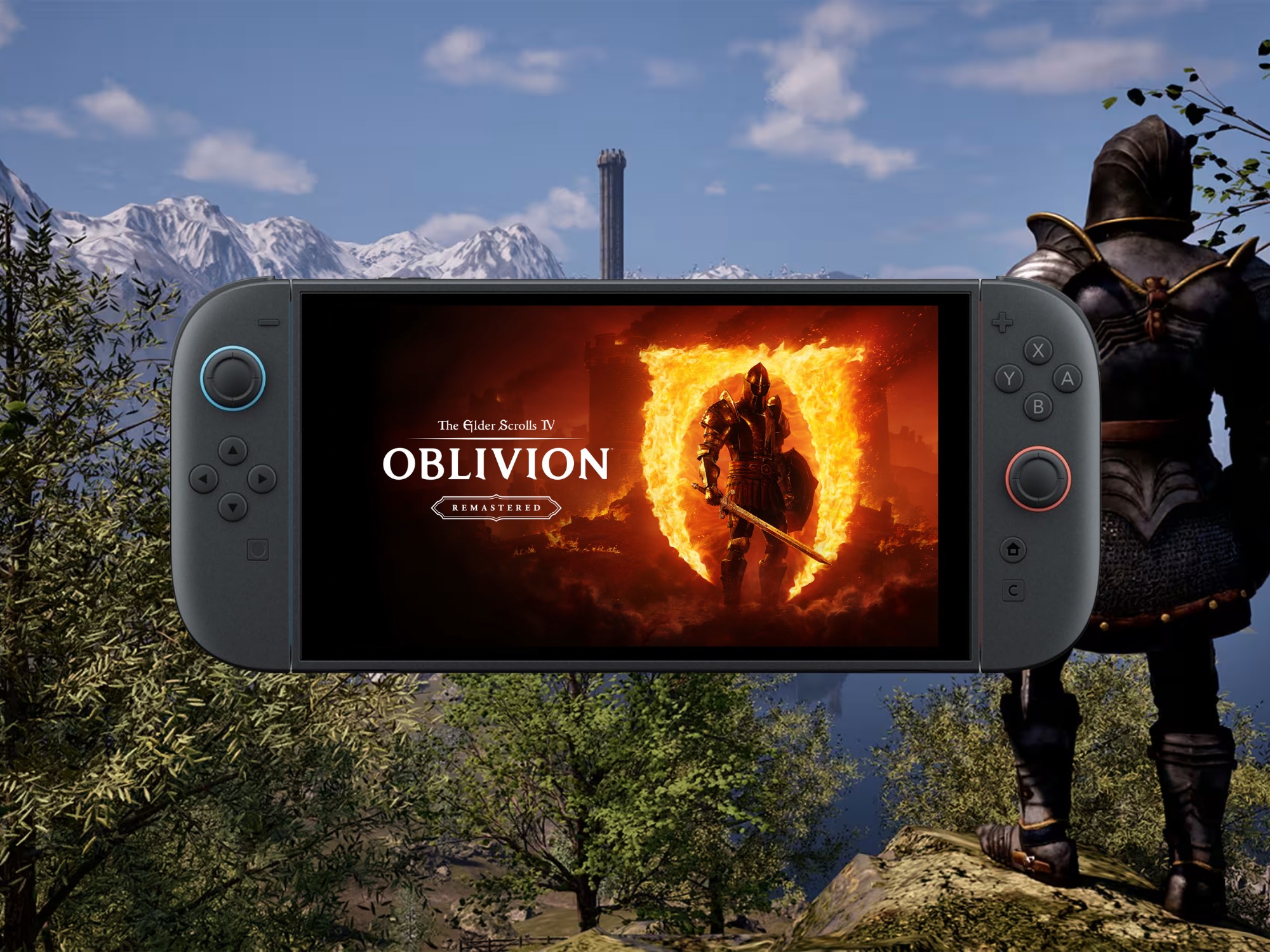 Oblivion Remastered Switch 2 performance struggles in pre release date video leak