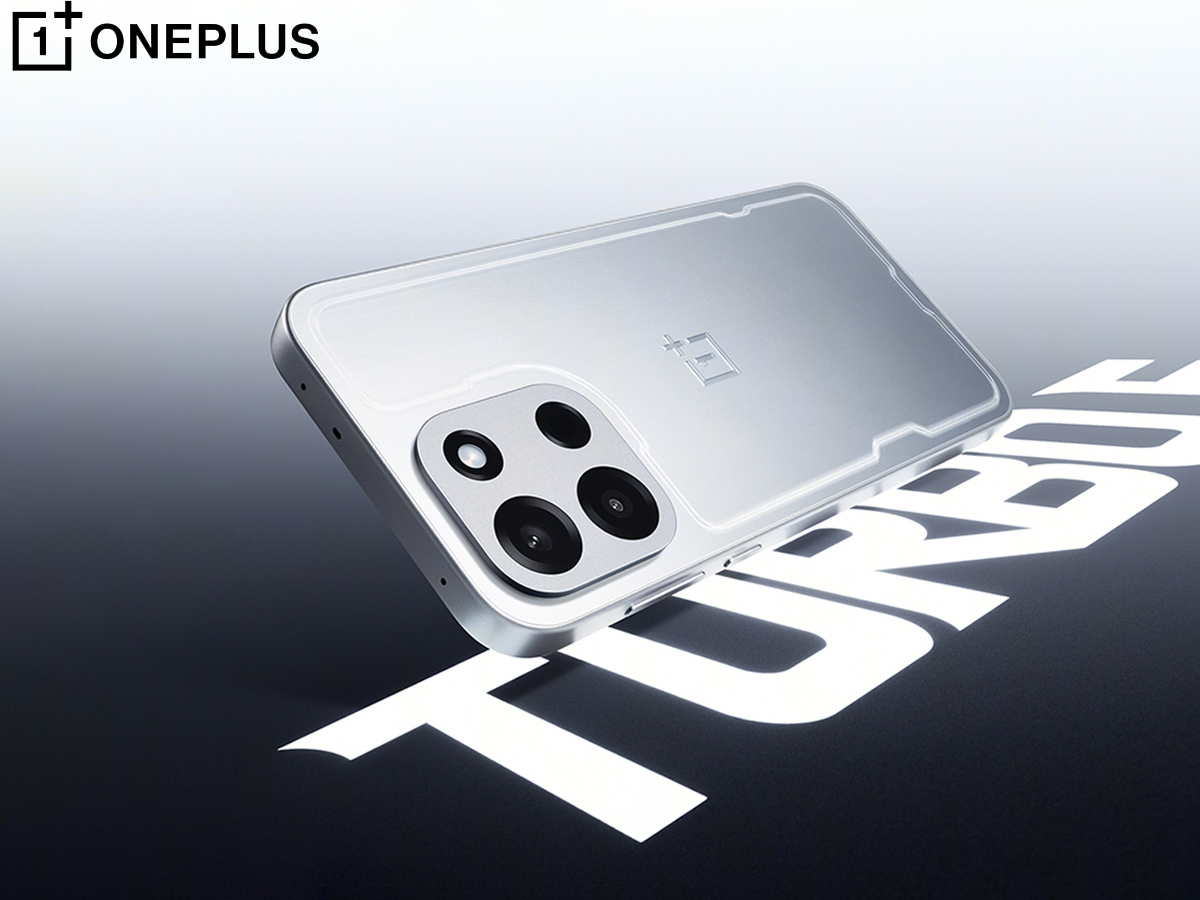 The Turbo series will initially introduce two new phones. Pictured: the back of the non-V Turbo 6. (Image source: OnePlus - edited)