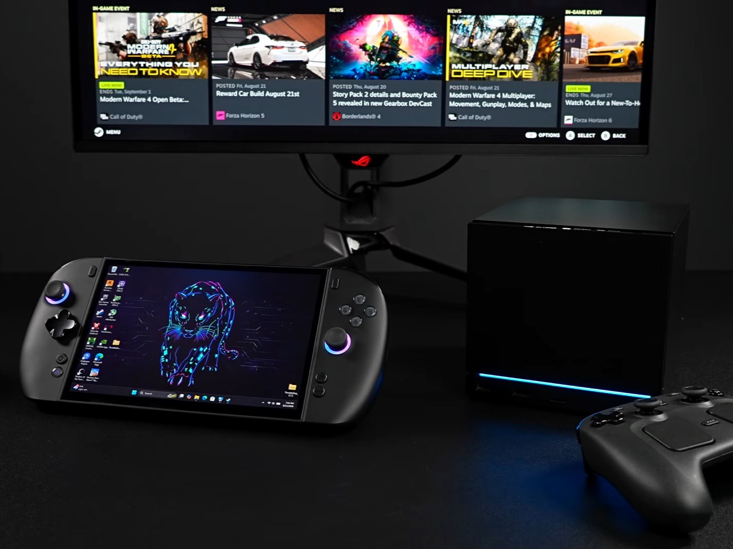 OneXPlayer 3 handheld console vs Valve Steam Machine yields surprising results