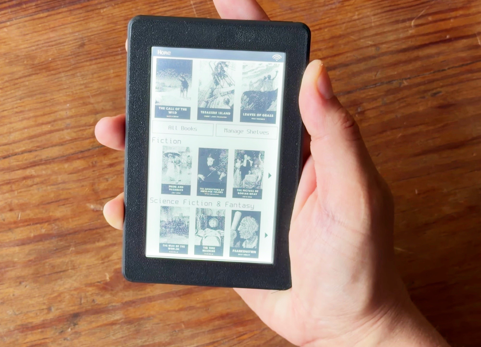 Open Book Touch launches as compact open-source e-reader