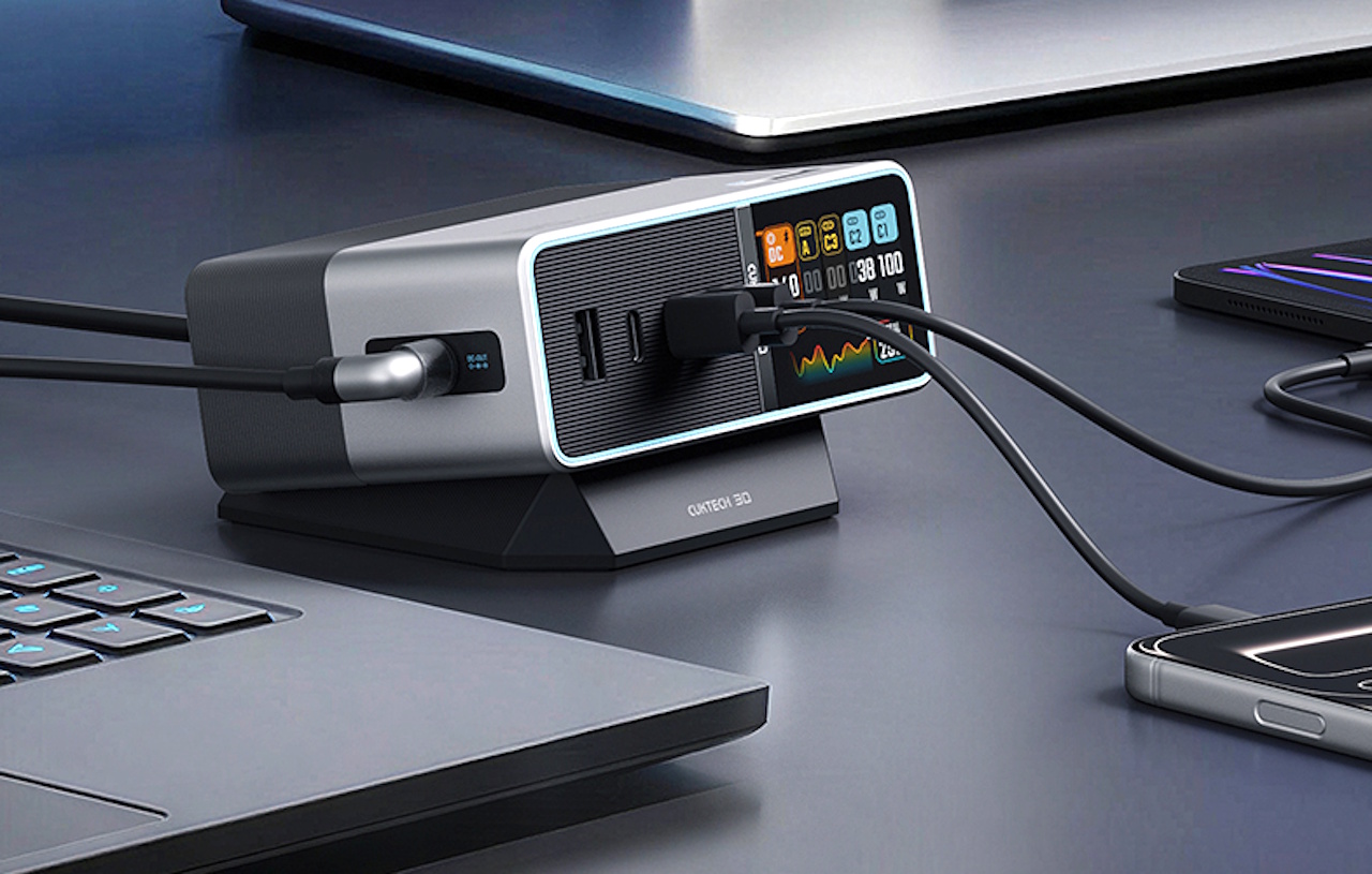 Powerful 300W Cuktech 30 Ultra desktop charging station now available in EU, UK, and US